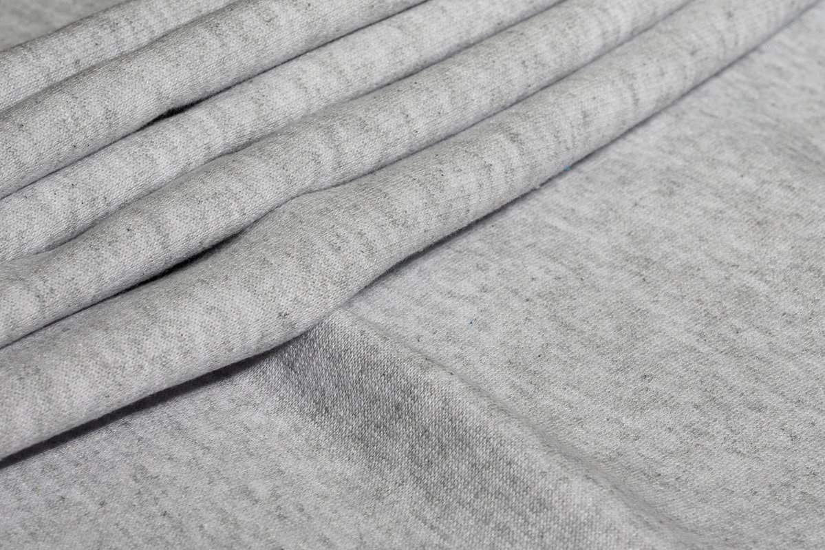 Moleton Fleece Soft Mescla Cinza Comum Tubular – Metatex