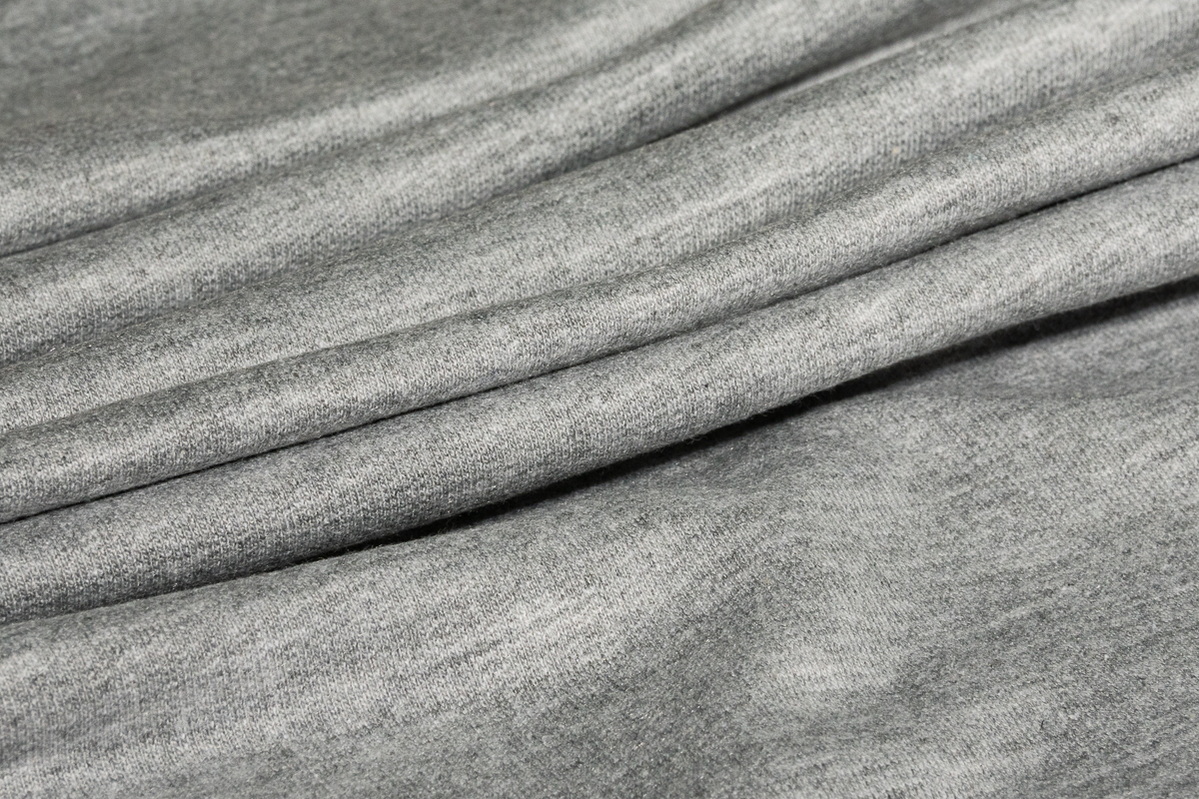 Moleton Fleece Soft Mescla Cinza Comum Tubular – Metatex